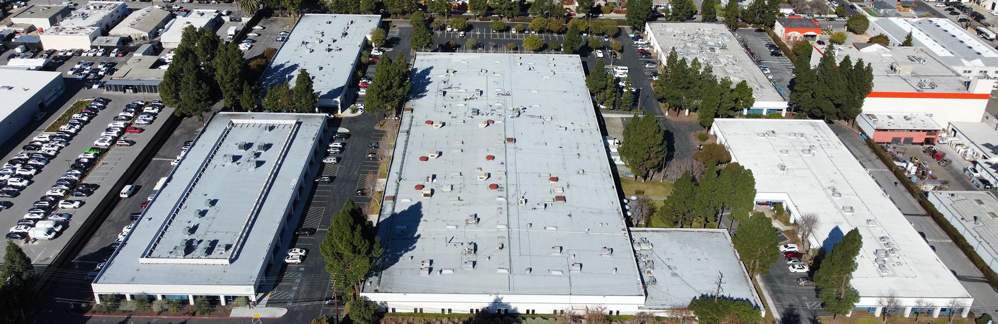 Goodman Industrial Center Belmont Aerial View Warehouse